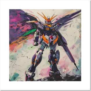 Winged Warriors: Gundam Wing, Mecha Epic, and Anime-Manga Legacy Unleashed Posters and Art